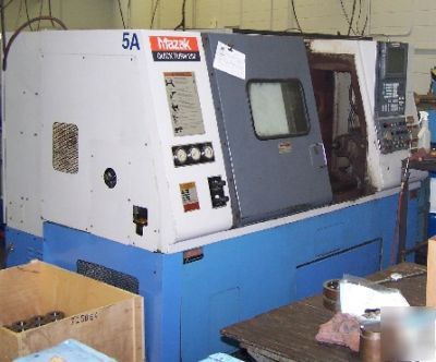 Mazak qt-250 cnc lathe fusion 640T cnc pre-setter chip