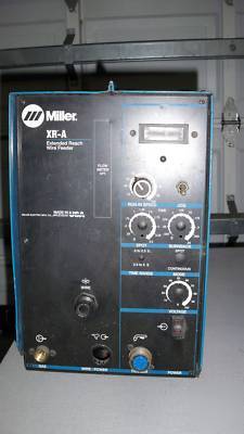 Miller xr-a push/pull mig controller and 30-a gun