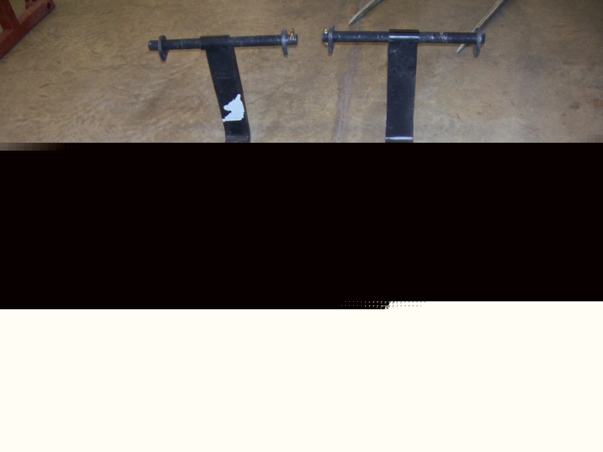 48 pallet fork kit with weldon adjustable brackets