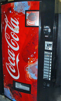 Coke soda water vending machine vendo 511 multi price