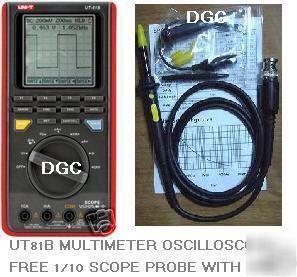 Hds UT81B scopemeter multimeter oscilloscope dmm usb