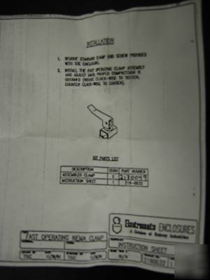 Hoffman toggle AFT44XSS AFC412SS latch stainless steel