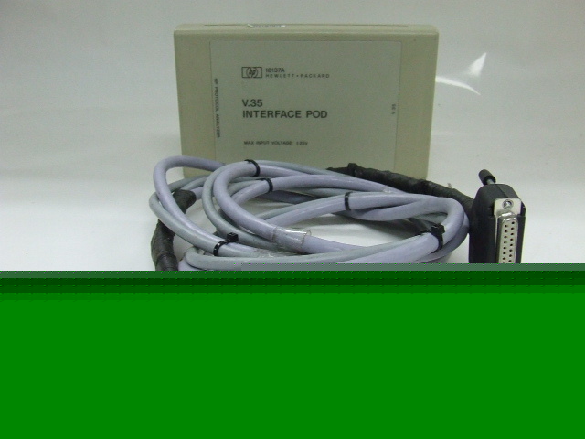 Hp 18137A interface pod rs-232C v.35 for 4952A analyzer