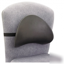 Memory foam backrest low profile safco 7155BL 