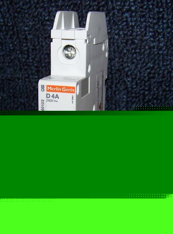 New square d C60 merlin gerin circuit breaker 4A 1 pole