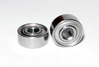 SSR2-zz stainless steel bearings, 1/8 x 3/8, R2-zz, R2Z