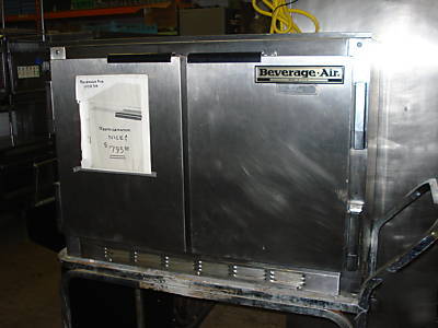 Shallow depth undercounter refrigerator used nice