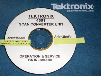 Tek 4501 instruction (operating & service) manual