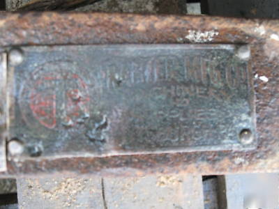 Vintage le roi gasolined power winch, orr&sembowe, inc