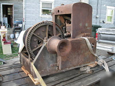 Vintage le roi gasolined power winch, orr&sembowe, inc