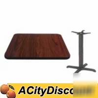 New reversible 24IN x 24 table top restaurant tables