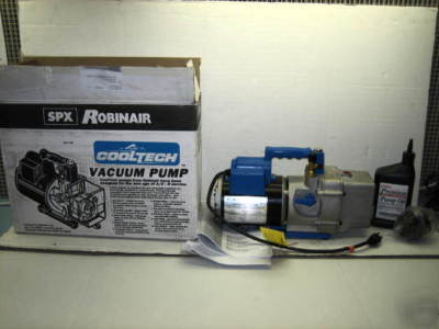 New robinair cooltech vacuum pump model 15120A * in box*