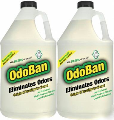 OdobanÃ‚Â® odor eliminator 2 gallon pak makes 64 gallons