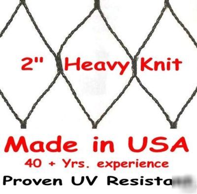 Poultry aviary game bird heavy net netting 2