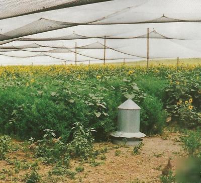 Poultry aviary game bird heavy net netting 2