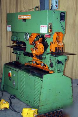 66-ton peddinghaus 66/110 mechanical ironworker