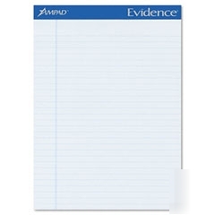 Ampad evidence blue legal ruled pads