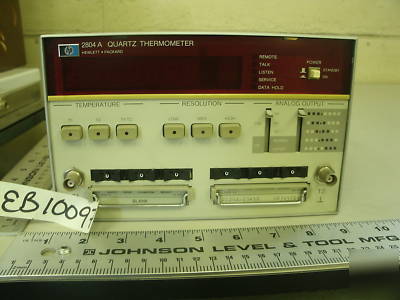 Hewlett packard 2804A quartz thermometer