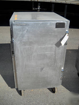 Lot of (3) epco half size insulated holding cabinets 