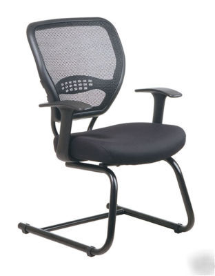 Medback air grid visitor chair
