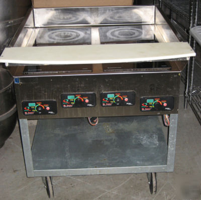 Mr. induction 4 burner warmer, quiznos,cook top 9392