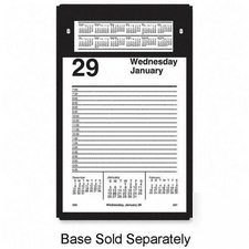 New '10 at-a-glance daily desk calendar refil E458-50