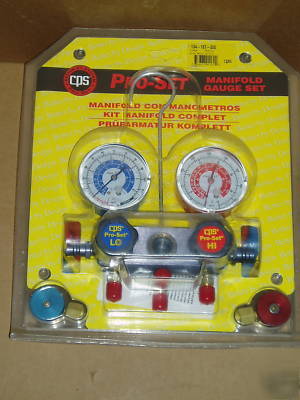 New cps R134A aluminum manifold set r-134A hose set