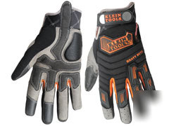 New klein journeyman heavy-duty protection gloves - lg