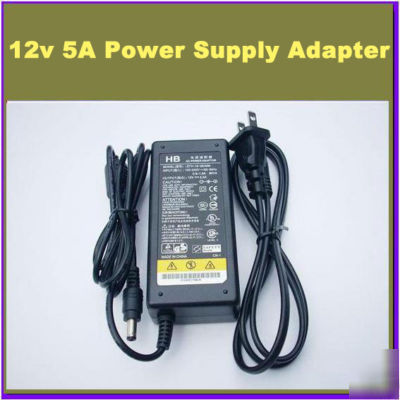 Power supply 12V 5A dc adapter for cctv/balance charger