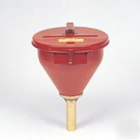 Steel drum funnel with 32