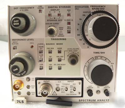 Tektronix 7L5 spectrum analyzer - on sale 