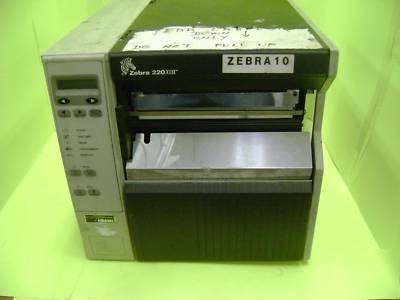 Zebra 220XIII thermal barcode label printer
