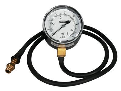 Gas lpg manifold line pressure gauge manometer kit hvac