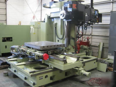 Kuraki kbt 10 dx horizontal boring mill cnc 