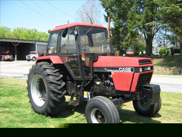 1494 case ih 2WD cab tractor with a/c