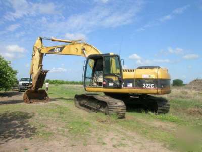 2007 cat 322C l excavator