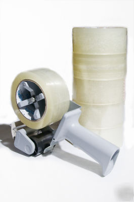 Carton sealing tape with dispenser 2