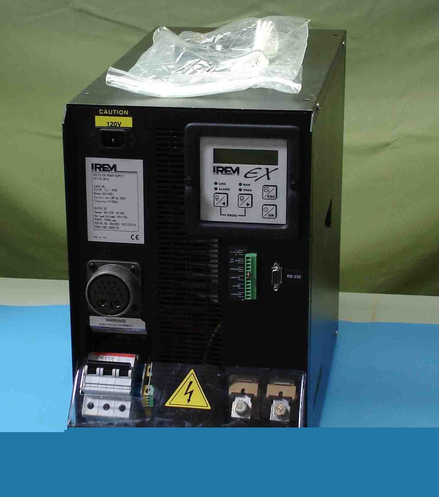 Irem ex-170 gm/3-e xenon short arc lamp psu rectifier