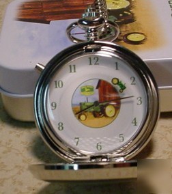 John deere quartz pocket watch