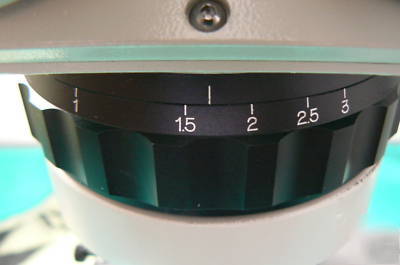 Microscope meiji emz-1 with stand & ring light reduced$