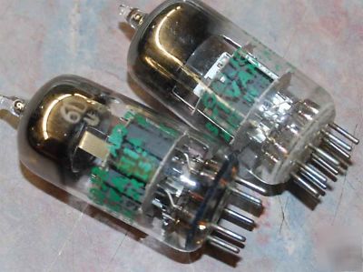 6DJ8 sylvania closely matched pair tube amplifier