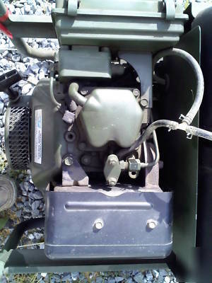 Diesel generator 3KW small .3 gpm electric+ pull start 