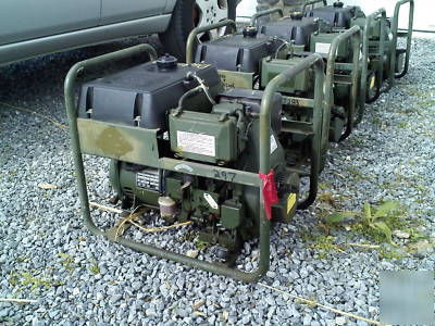 Diesel generator 3KW small .3 gpm electric+ pull start 