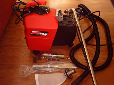 Durrmaid heated carpet extractor/auto detailer w/tools