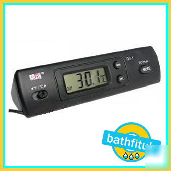 Indoor outdoor tank digital thermometer lcd back light 