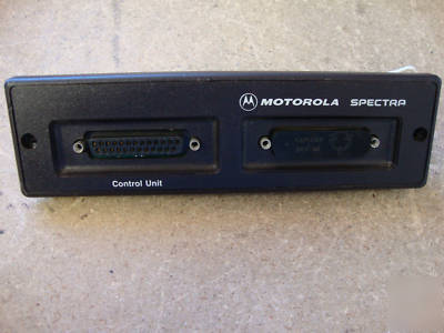 Motorola spectra faceplate uhf 450-470 50W 128CH lot 4