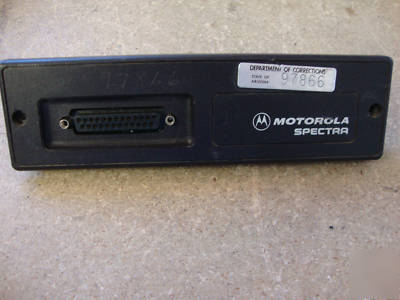 Motorola spectra faceplate uhf 450-470 50W 128CH lot 4