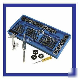 New 40 piece tap and die set sae