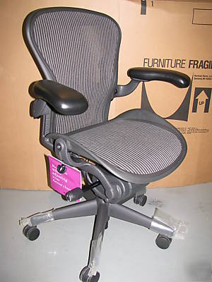 New *aeron*herman miller*chair* *size a*fully adjustable*