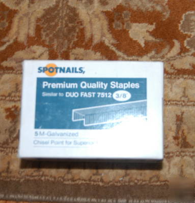 Spotnails 38506 duo-fast 7512 3/8